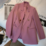 Women's British Style Casual Suit Jacket