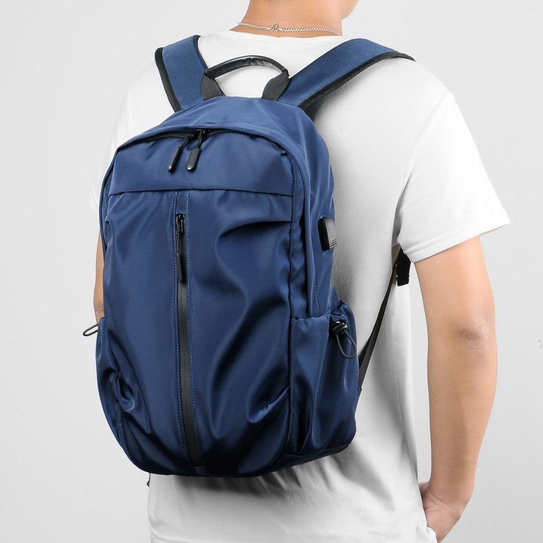 Urban Minimalist Student Men's Backpack