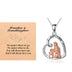 Heart Shaped Mother's Day Necklace Gift In Two Colors - Minihomy