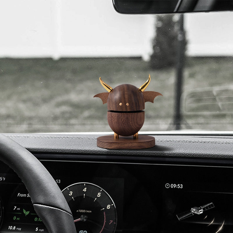 Decoration Deodorizing Car Interior Products: Black Walnut Cartoon Ornament - Minihomy