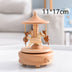 Music Boxes Innovative Rotating Musical Box Wooden Music Box Table Decoration - Minihomy