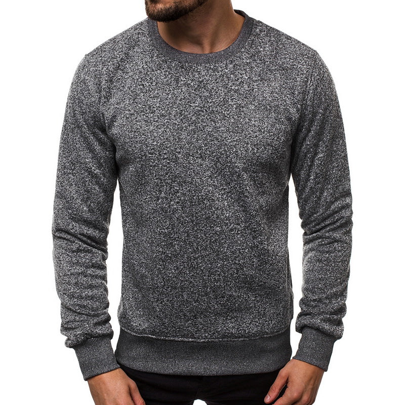 Men's Pullover - All Match Simple Long Sleeve Sweater