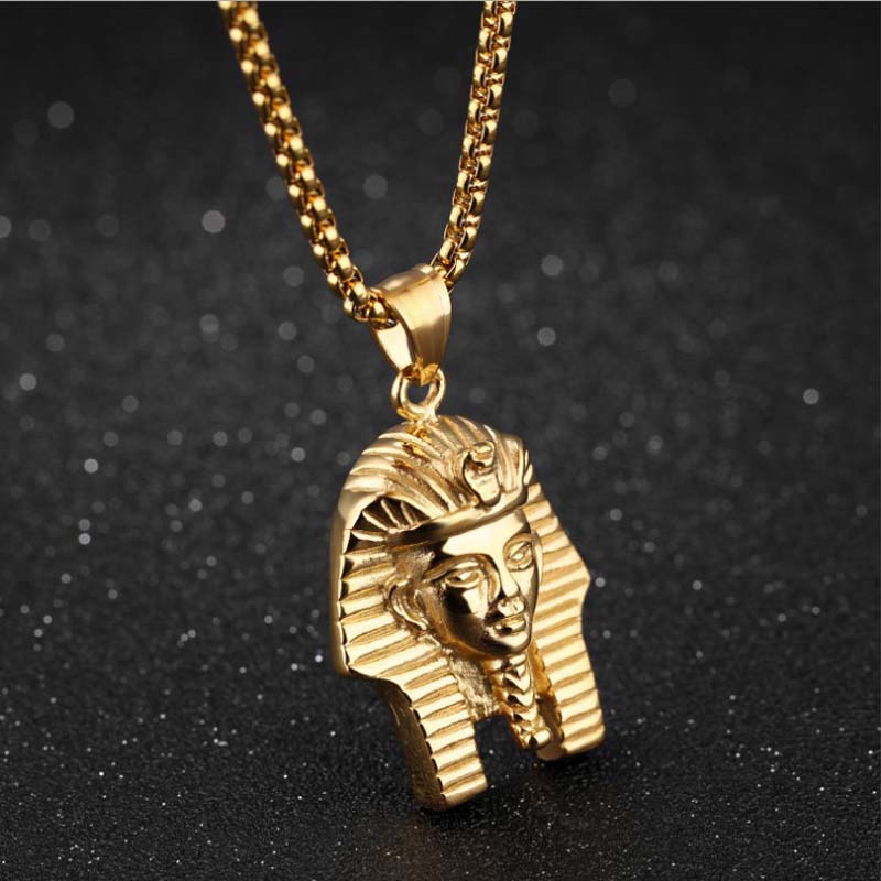 Titanium Steel Alloy Pharaoh Necklace