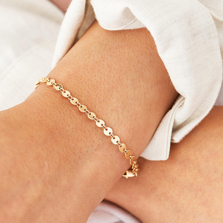 Adjustable Simple Personality Women's Bracelet: Elevate Your Everyday Look - Minihomy