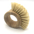 Bamboo sisal kitchen cleaning brush - Minihomy