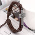 Brown Leather Cross Bracelets - Minihomy