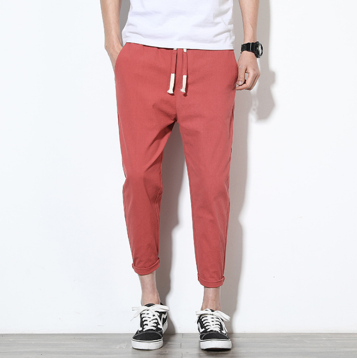 Summer men's loose casual pants