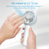 Mini Handheld Mute Fan: Portable Air Conditioner, USB Rechargeable, Cooling Fan for Outdoor - Minihomy