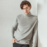 Mens bottoming shirt knitted sweater pullover - Minihomy