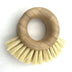 Bamboo sisal kitchen cleaning brush - Minihomy