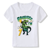 Children's T-shirt Numbers 1-9 Birthday T-shirt - Minihomy