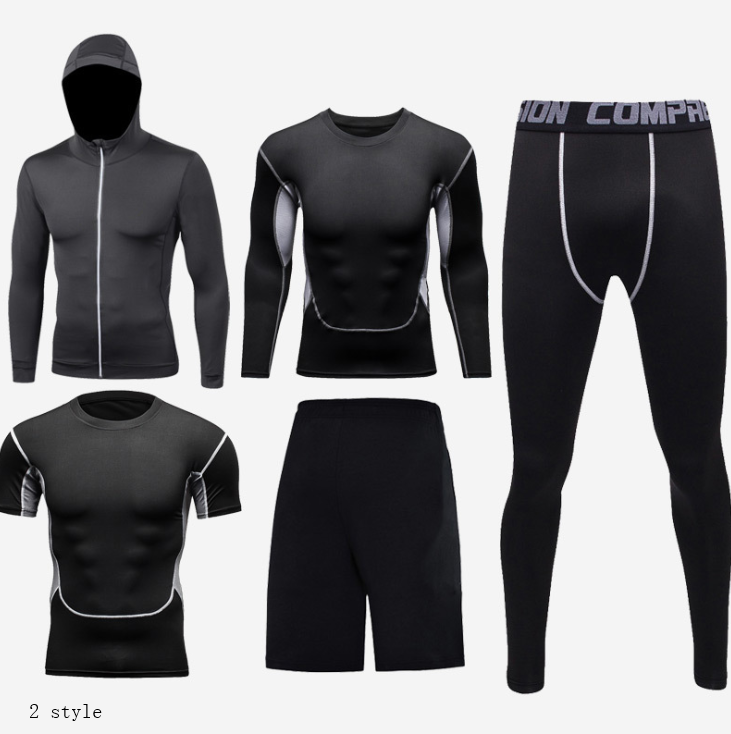 Fitness clothing suit basketball tights