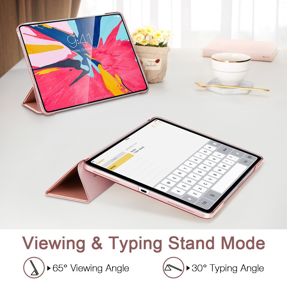 iPad Pro 11 Smart Case with Magnetic Stand & Rubberized Cover