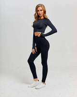 High Waist Sports Tights - Minihomy