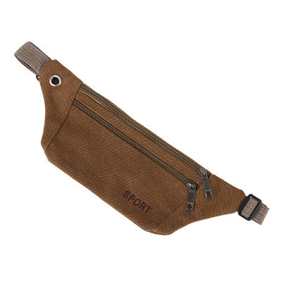 Multi-functional canvas pockets for men