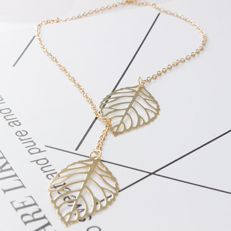 Leaf Necklace for Women - Minihomy