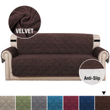 Non-Slip Sofa Cushion With Solid Crystal Plush