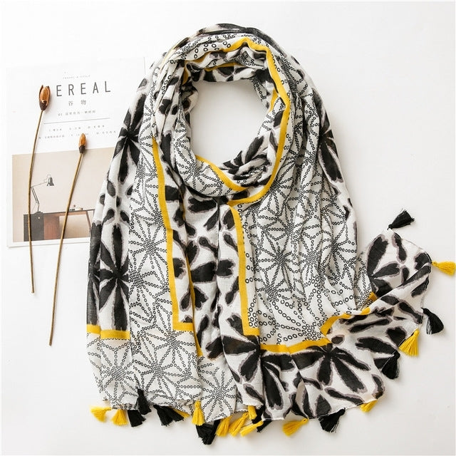 Autumn Scarf for Women - Female Scarves Triangle - Minihomy