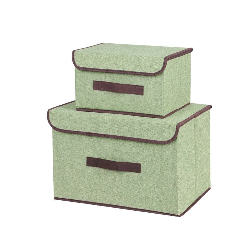 Folding storage box