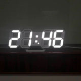 Korean Version Of Electronic Wall Clock Wall Three-dimensional Wall Clock Bedside Alarm Clock