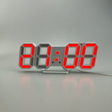 Korean Version Of Electronic Wall Clock Wall Three-dimensional Wall Clock Bedside Alarm Clock