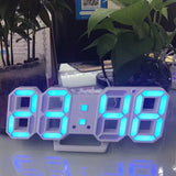 Korean Version Of Electronic Wall Clock Wall Three-dimensional Wall Clock Bedside Alarm Clock