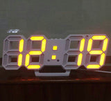 Korean Version Of Electronic Wall Clock Wall Three-dimensional Wall Clock Bedside Alarm Clock