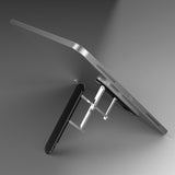 Foldable Tablet Stand - Adjustable, Aluminum Alloy, Anti-Slip, Mini, Game Support - Minihomy