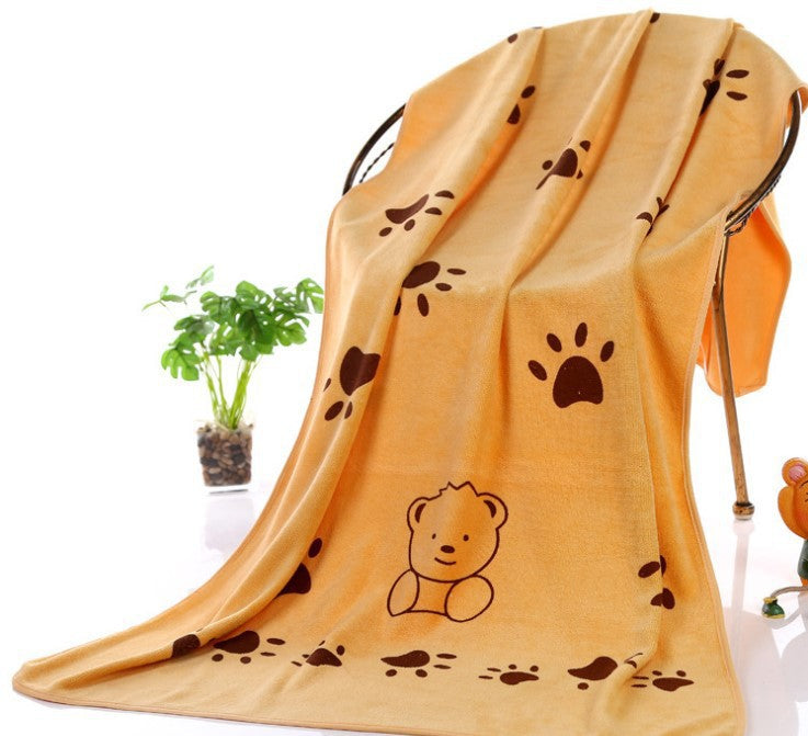 Dog Bath Towel: Super Absorbent Bath Towel