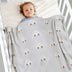 Baby Blanket Knitted Car Jacquard Blanket Baby Windproof Cover - Minihomy