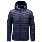 Hooded Cotton Jacket - Men's Light Cotton Jacket