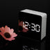 Multifunctional Mirror Digital Clock LED Mirror Clock Makeup Mirror Alarm Clock Electronic Alarm Clock - Minihomy