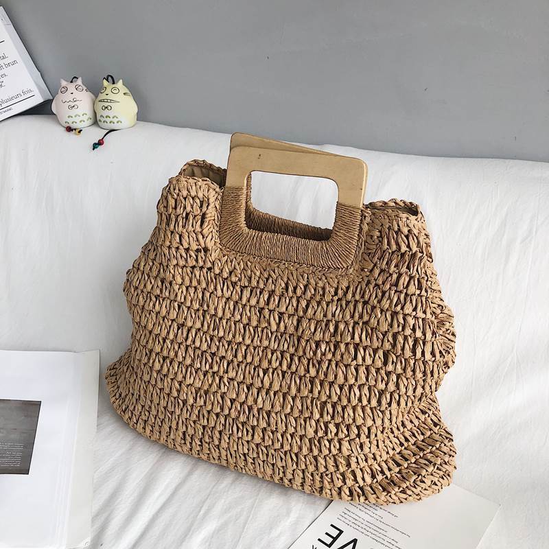 Straw Bag Beach Bag Handbag