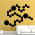 Hexagonal Mirror Acrylic Wall Sticker - Decorative Crystal Stereo Mirror - Minihomy