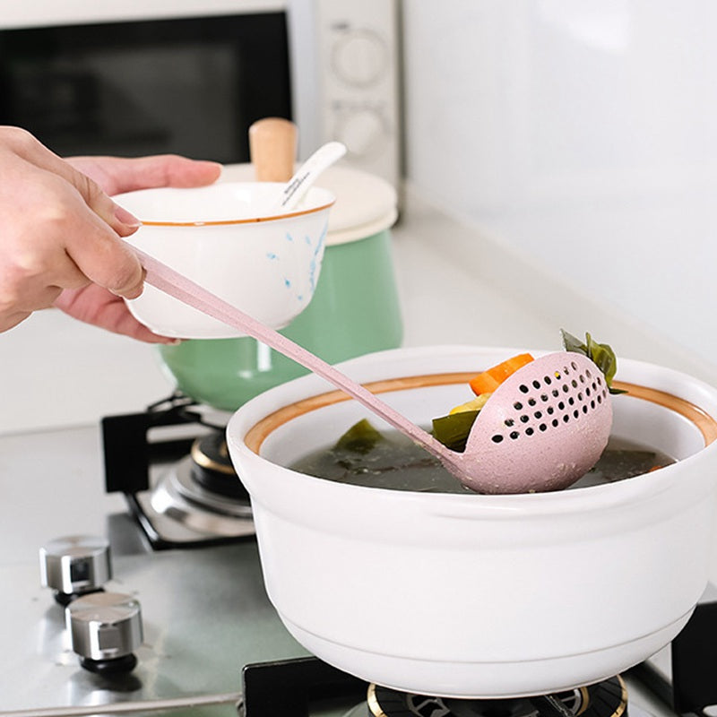 Plastic Household Kitchen Two-in-one Colander - Minihomy