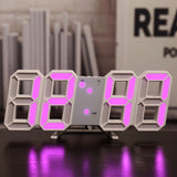 Led Living Room Wall Clock Electronic Clock