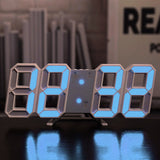 Led Living Room Wall Clock Electronic Clock
