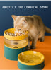 Non-Tip Dog & Cat Bowls - Double Food & Water Bowl for Pets - Minihomy