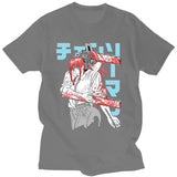 Chainsaw Man Summer All-Match Men'S Casual Short Sleeve