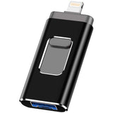 Four-in-one Small Push-pull Metal USB Drive