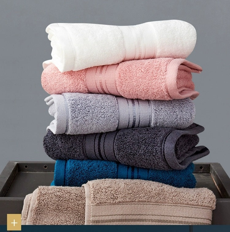 Egyptian Cotton Towel Set Bath Towel And Face Towel Soft Comfortable Bathroom Towel