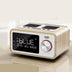 Bluetooth Speaker Alarm Clock Radio Mobile Phone Clock Small Stereo - Minihomy