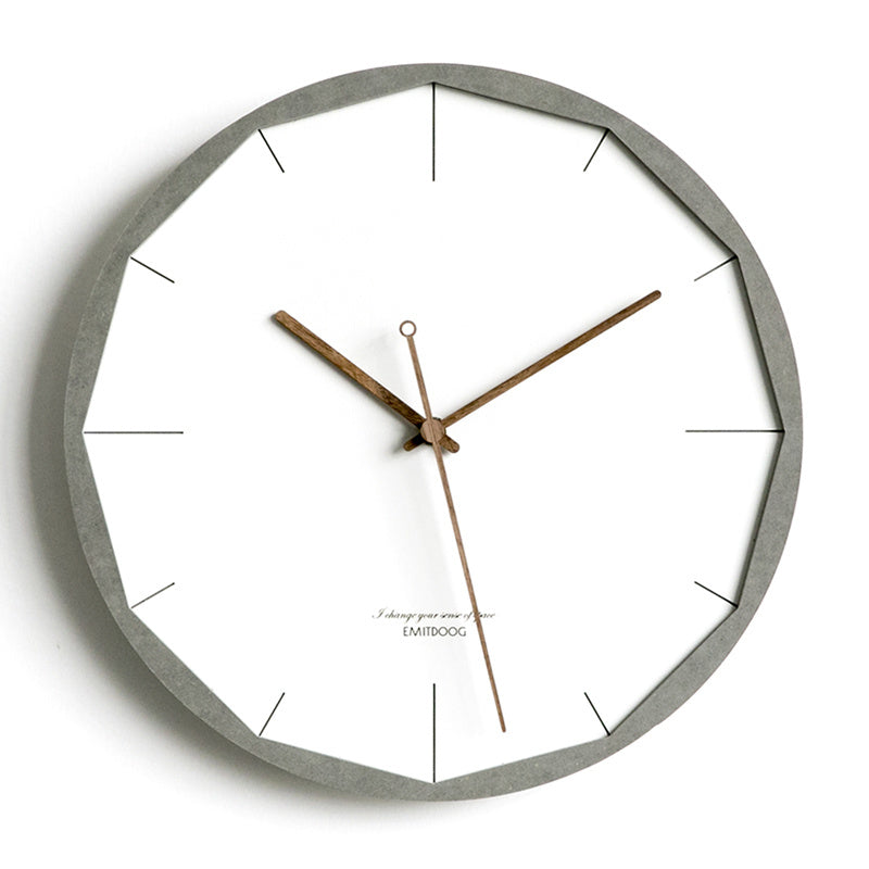 Nordic Creative Simple Fashion Wall Clock American European-style Household Clocks Modern Living Room Quartz Clocks - Minihomy