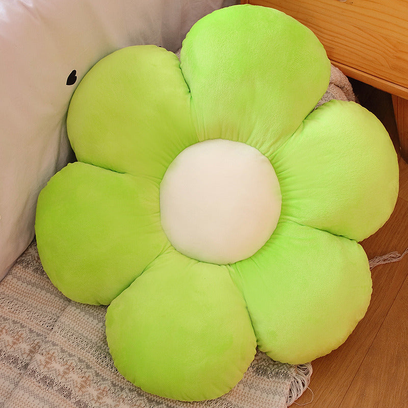 Color Flower Pillow Sun Flower Plush Cushion