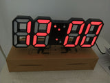 3D Luminous LED Digital Clock Simple And Versatile At Home - Minihomy