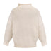 Cardigan Thick Thread Turtleneck Pullover - Minihomy