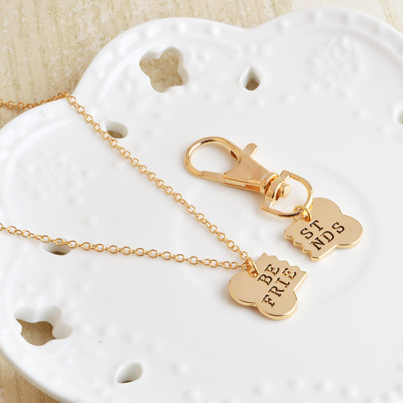 Best Charm Necklace Friendship Necklaces Dog Bones Animal Pendants - Minihomy