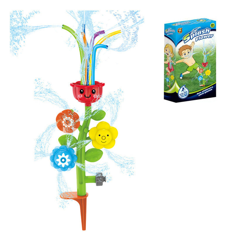 Summer Fun! Cartoon Sprinkler Water Toy for Kids - Outdoor Garden Bath Play