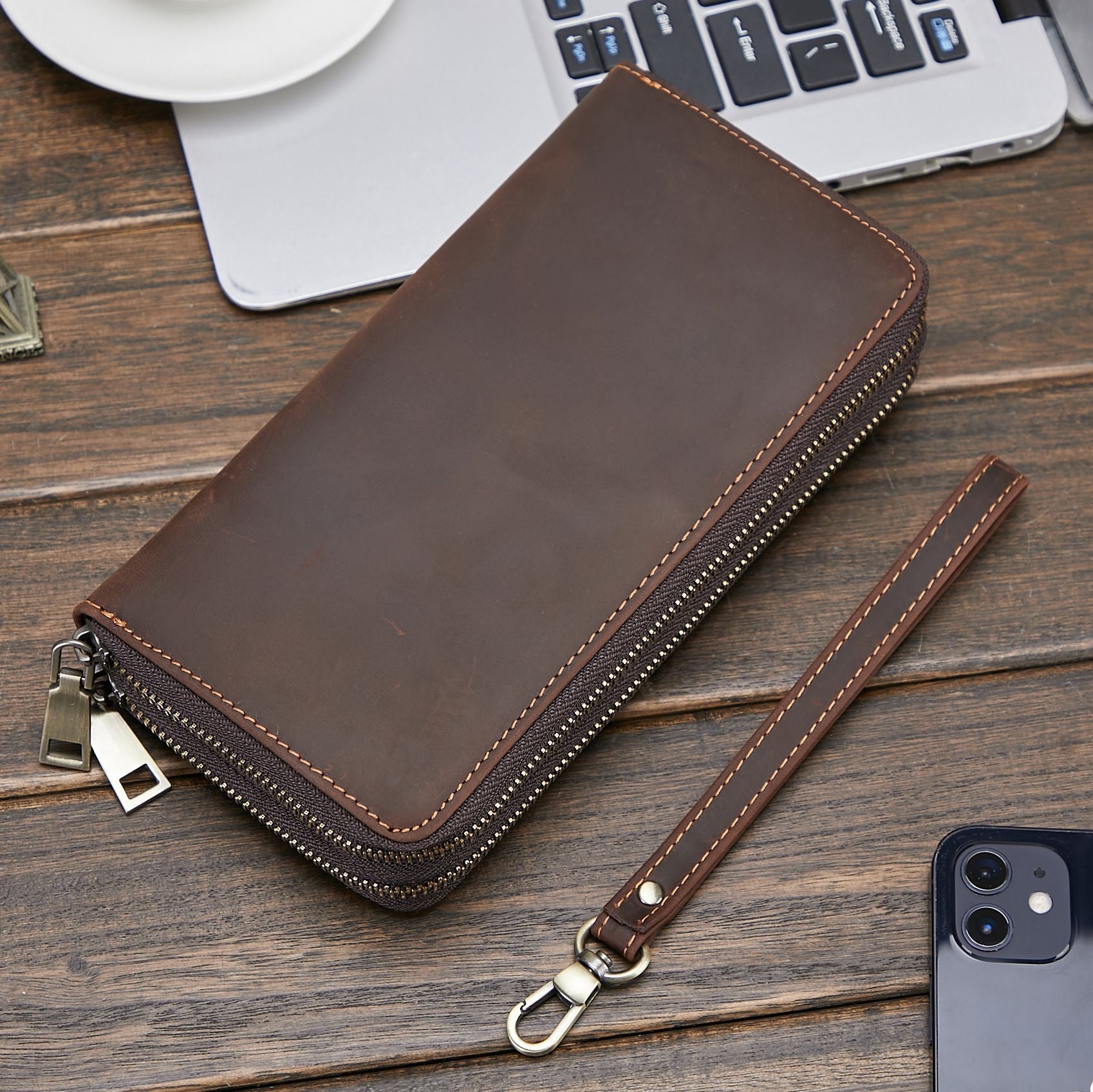 Men's Retro Long Wallet - Minihomy