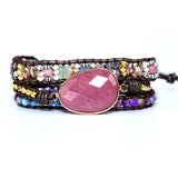 Hand-woven Natural Stone Bracelets For Women - Minihomy